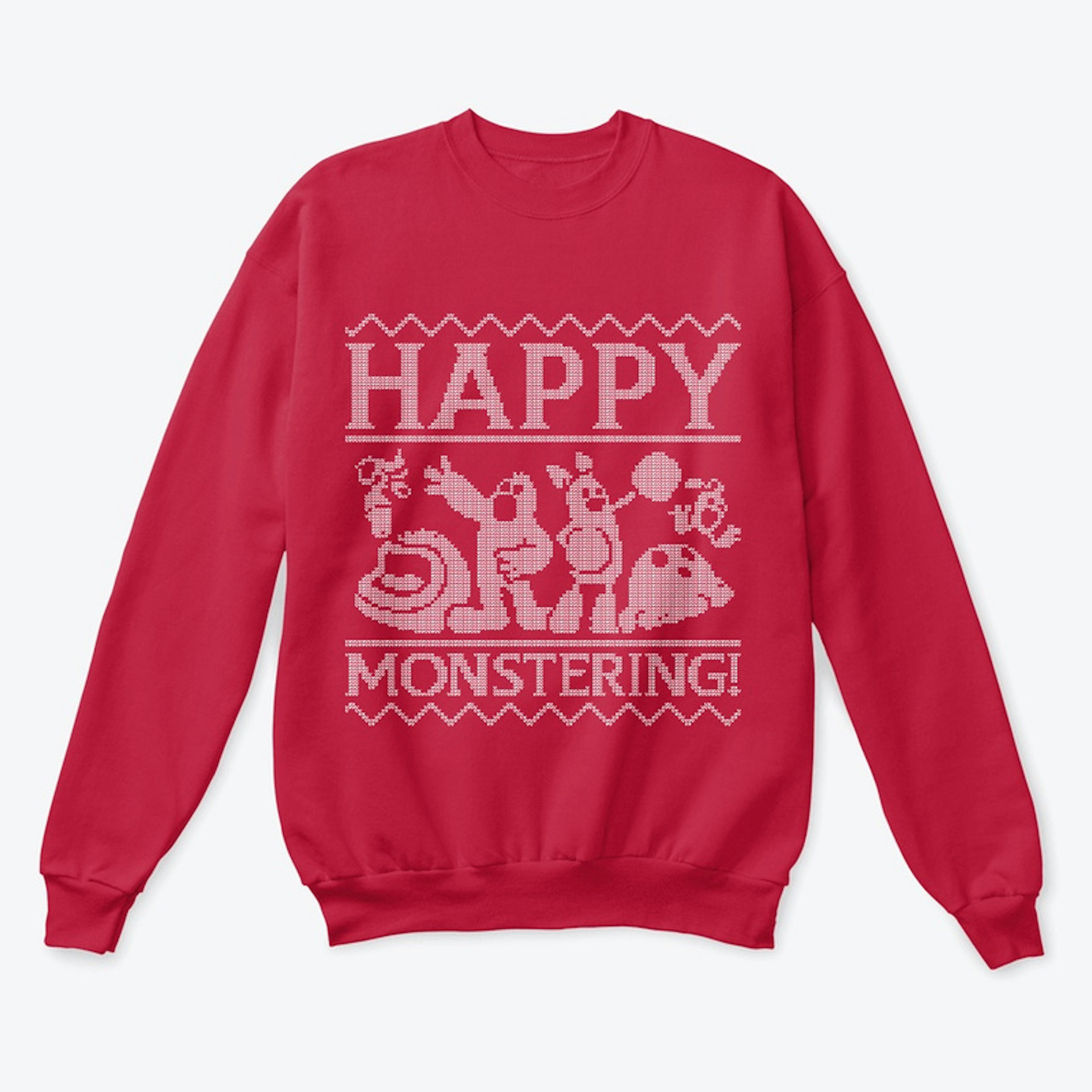 Happy Monstering Holiday Sweater