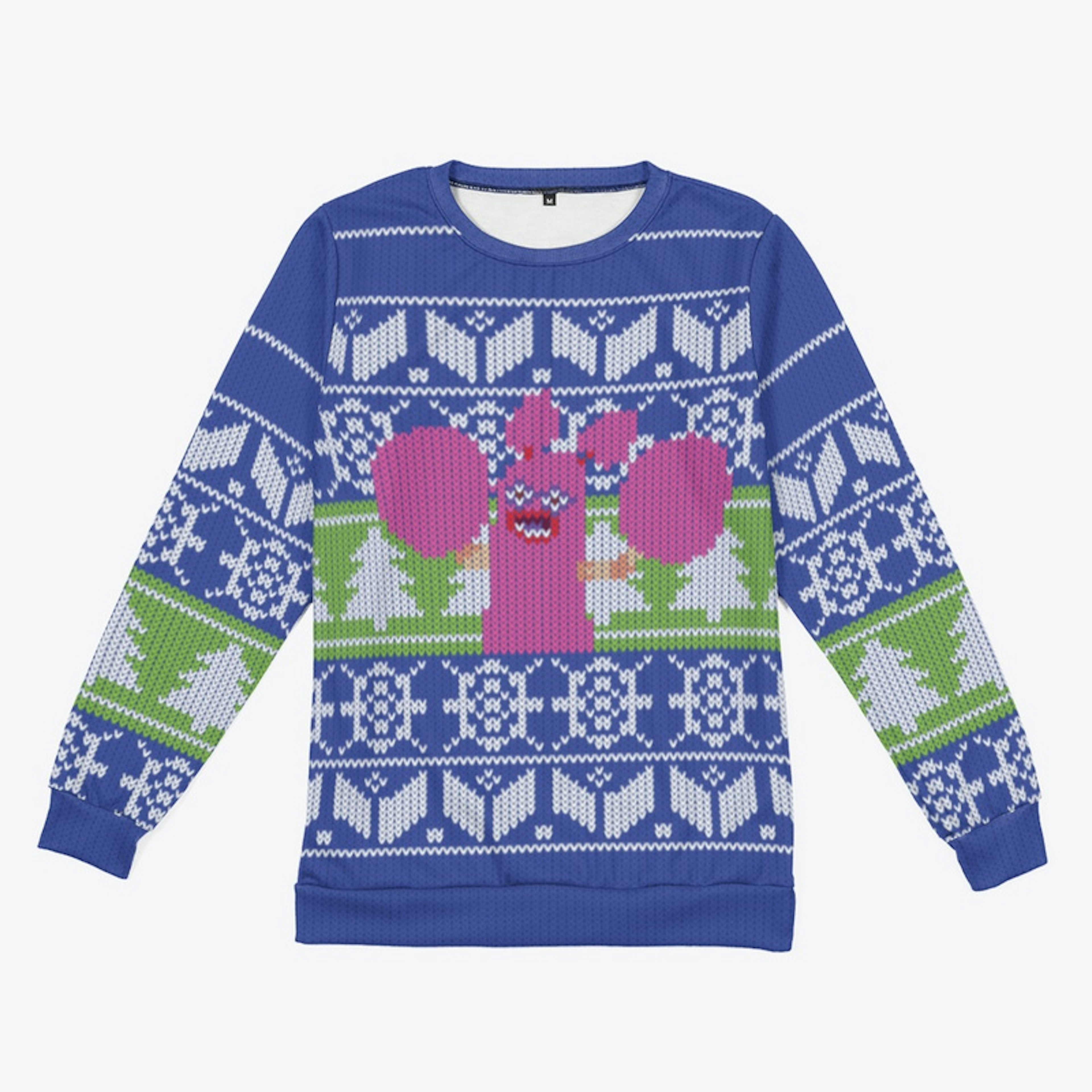 Pom Pom Holiday Sweater