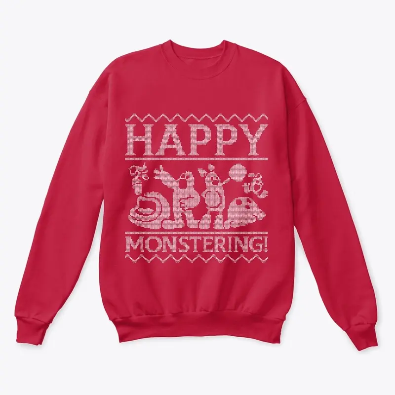 Happy Monstering Holiday Sweater